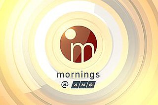 <i>Mornings @ ANC</i> Filipino TV series or program