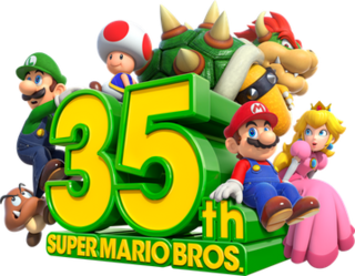 <i>Super Mario Bros.</i> 35th Anniversary Celebration of video game series