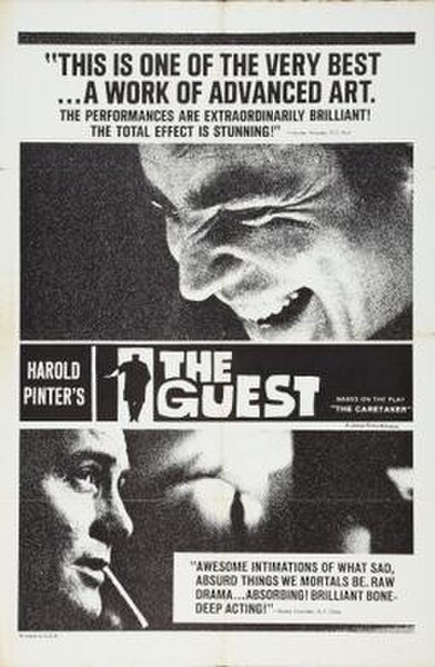 A poster bearing the film's alternative title: The Guest