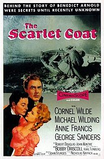 <i>The Scarlet Coat</i> 1955 film by John Sturges