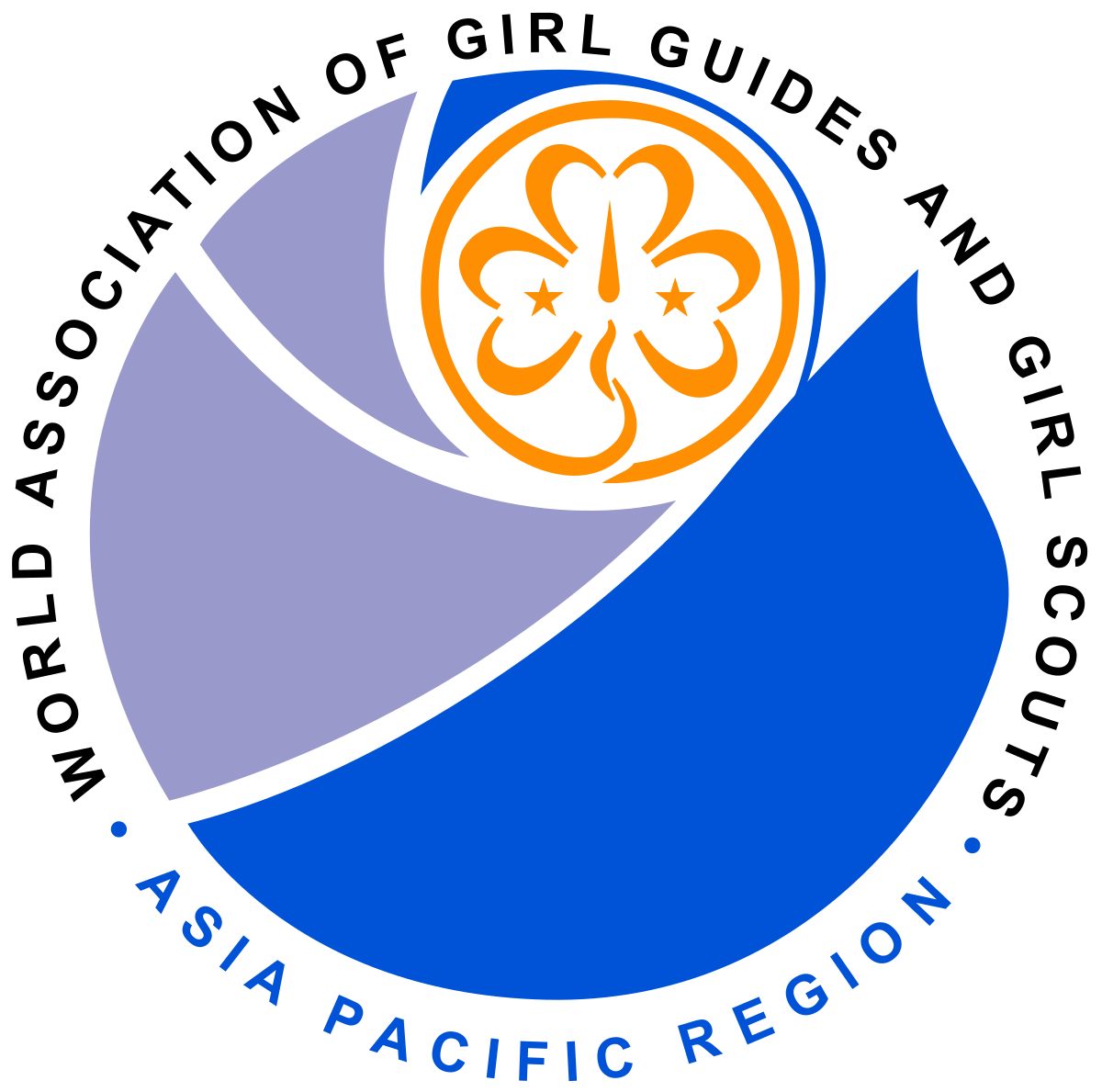 Asia pacific logo girl guides