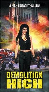 <i>Demolition High</i> 1996 action film by Jim Wynorski