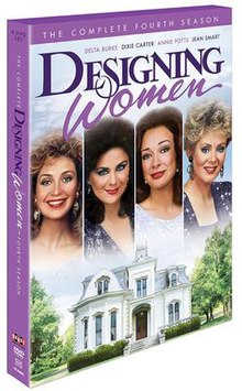 Коробка с DVD-диском Designing Women Season 4 Art.jpg