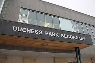 <span class="mw-page-title-main">Duchess Park Secondary School</span> High school in Prince George, British Columbia, Canada