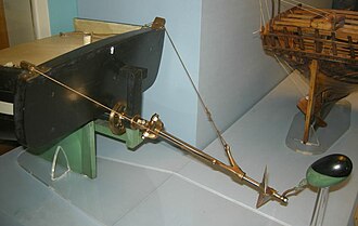 A scale model of Edward Shorter's 1800 propeller patent EdwardShorterScrewPropellerGracesGuide17072020.jpg