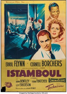 <i>Istanbul</i> (film) 1957 film by Joseph Pevney