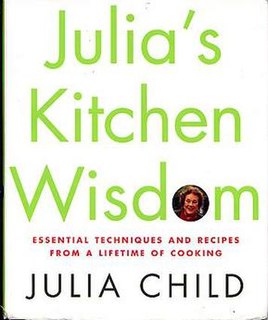 <i>Julias Kitchen Wisdom</i> book by Julia Child