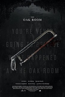 <i>The Oak Room</i> (film) 2020 Canadian film