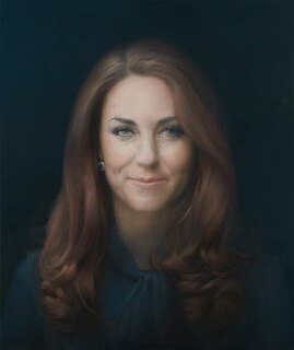 <i>Portrait of Catherine, Duchess of Cambridge</i> 2012 painting by Paul Emsley