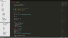 The interface of Sublime Text 2 Sublime-text-2-screenshot.png