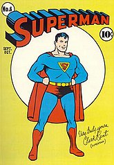 first superman comic strip