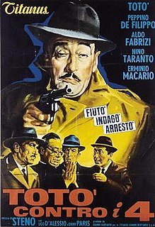 <i>Toto vs. the Four</i> 1963 Italian comedy film directed by Stefano Vanzina