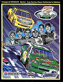 2011 omslag till Quaker State 400 -programmet