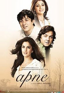 <i>Apne</i> 2007 Indian Hindi sports drama film