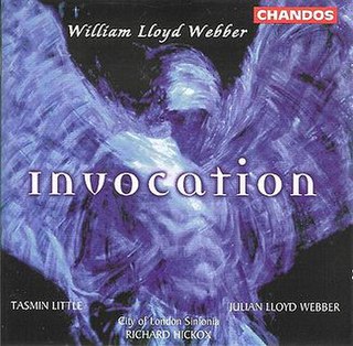 <i>Invocation</i> (William Lloyd Webber album) 1998 studio album by William Lloyd Webber