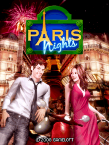 Oficiala kovrilarto de Paris Nights