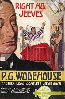 <i>Right Ho, Jeeves</i> 1934 novel by P.G. Wodehouse