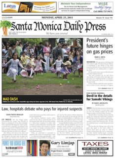 <i>Santa Monica Daily Press</i> Newspaper