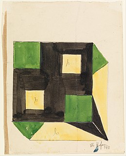 File:Vlastislav Hofman - Design for a Box with Green and Yellow Squares on Black Ground - Google Art Project.jpg