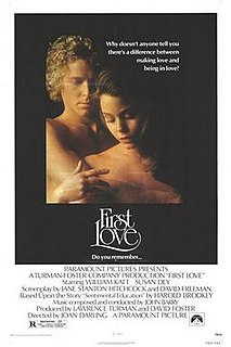 <i>First Love</i> (1977 film) 1977 American romance movie by Joan Darling