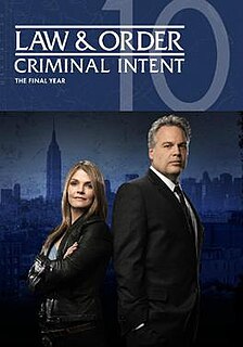 <i>Law & Order: Criminal Intent</i> (season 10) Season of television series