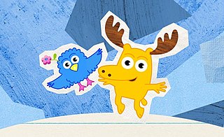 Moose and Zee Animated characters created for the Noggin brand