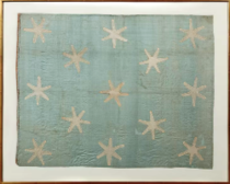 Photograph of General Washington's Sun faded Commander–in–Chief flag (c. 1775-1783)[50]