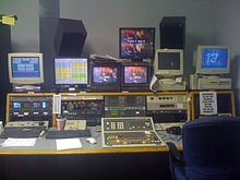 WREX-TV's master control desk in the TCR WREX-mctl.jpg