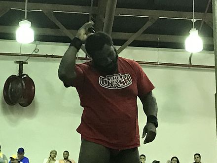 Mack representing The Crash as part of La Junta in the World Wrestling League