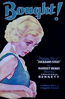 <i>Bought</i> 1931 film