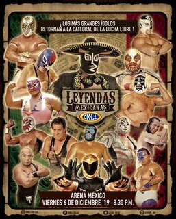 <span class="mw-page-title-main">CMLL Leyendas Mexicanas (2019)</span> 2019 Mexican professional wrestling show