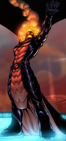 Dormammu as depicted in Defenders vol. 3 #1 (September 2005). Art by Kevin Maguire.