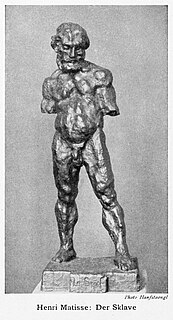 Henri Matisse, 1900–1904, Le Serf (The Serf, Der Sklave), bronze