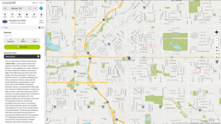 MapQuest Online web mapping service