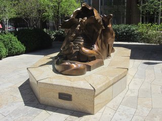 <i>Stream of Life</i> (sculpture) 2012 bronze sculpture in Salt Lake City, Utah, U.S.
