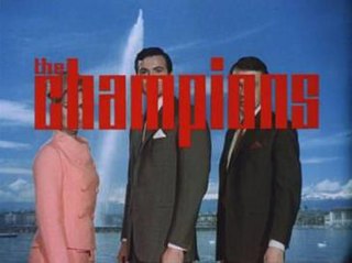 <i>The Champions</i> British TV thriller series (1968–1969)