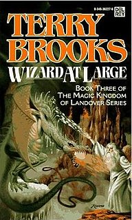 <i>Wizard at Large</i> book by Terry Brooks