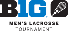 Big Ten Conference men's Lacrosse Tournament Logo.svg