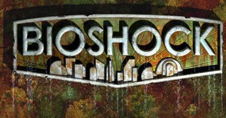 The logo for BioShock, the first game in the series.