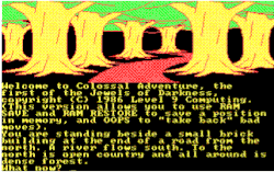 Opening screen of Colossal Adventure for MS-DOS Colossaladventure.gif