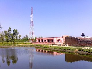 Girdharpur Town in Uttar Pradesh, India