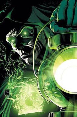 Promotional art for Green Lantern: Rebirth #1 (December 2004) by Ethan Van Sciver