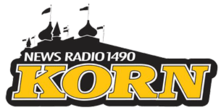 KORN News Radio 1490's previous logo KORN NewsRadio1490 logo.png