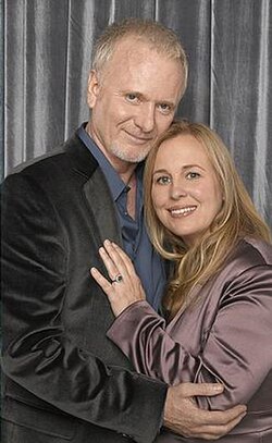 Fictional couple Luke Spencer and Laura Webber are credited with defining the term supercouple.