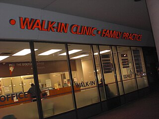 <span class="mw-page-title-main">Walk-in clinic</span>