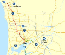 Mitchell Freeway-itinermap.png