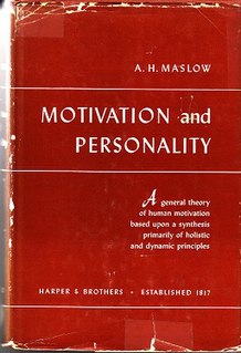 <i>Motivation and Personality</i> (book) book by Abraham Maslow