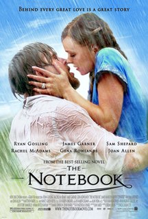 <i>The Notebook</i> 2004 American romantic drama film directed by Nick Cassavetes