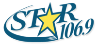 Thumbnail for File:WXXC STAR106.9 logo.png