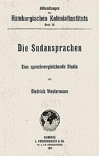 Diedrich Hermann Westermann German missionary and linguist (1875–1956)